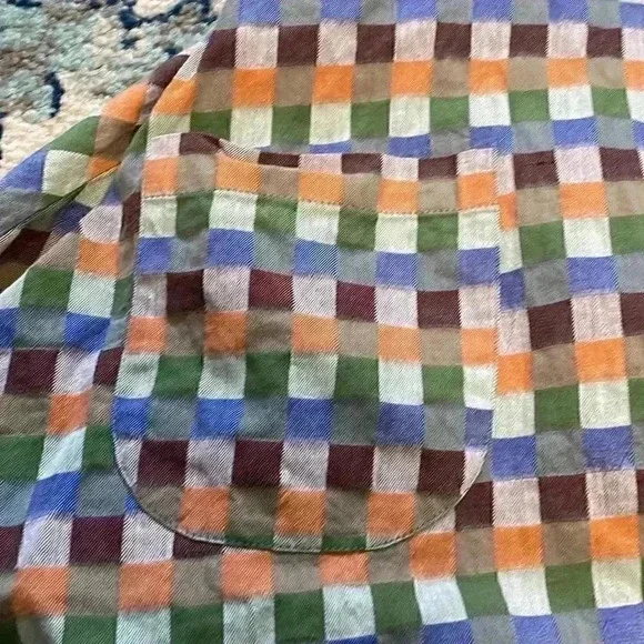 Modcloth, checkered retro fit and flare pocket sleeveless dress small - Picture 3 of 6